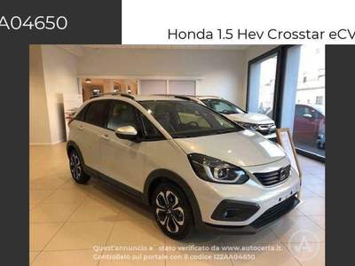 Honda Jazz 1.5 Hev Crosstar eCVT Executive Bianco usata Torino