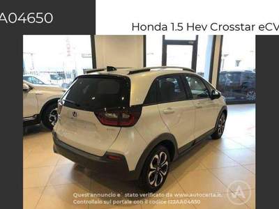 Honda Jazz 1.5 Hev Crosstar eCVT Executive Bianco usata Torino