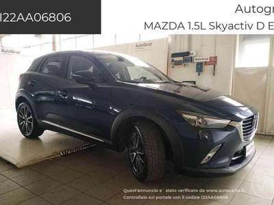 Mazda CX-3 1.5L Skyactiv-D Evolve Blu/Azzurro usata Torino
