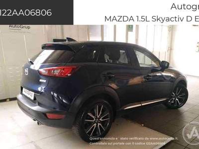 Mazda CX-3 1.5L Skyactiv-D Evolve Blu/Azzurro usata Torino