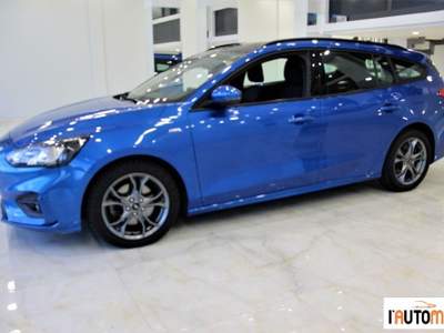 Ford Focus FORD  Focus SW 2.0 EcoBlue 150CV aut. 5p ST Line Blu/Azzurro usata Aci Catena