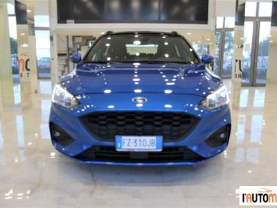 Ford Focus FORD  Focus SW 2.0 EcoBlue 150CV aut. 5p ST Line Blu/Azzurro usata Aci Catena