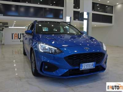 Ford Focus FORD  Focus SW 2.0 EcoBlue 150CV aut. 5p ST Line Blu/Azzurro usata Aci Catena