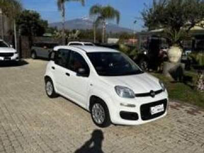 Fiat Panda Panda 1.3 mjt 16v Lounge s&s 80cv Bianco usata San Gregorio di Catania