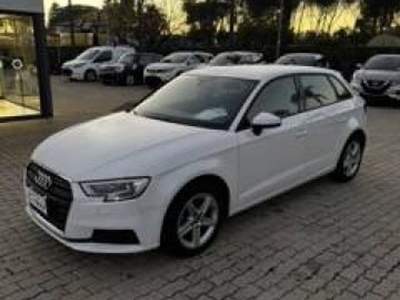 Audi A3 A3 SB 1.6 tdi Design 116cv s-tronic Bianco usata San Gregorio di Catania