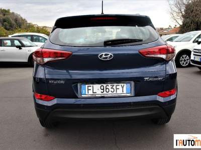 Hyundai Tucson  1.7 crdi Classic 2wd 115cv Blu/Azzurro usata Aci Catena