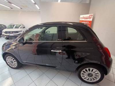 Fiat 500 1.2 lounge Cabrio Nero usata Sassari