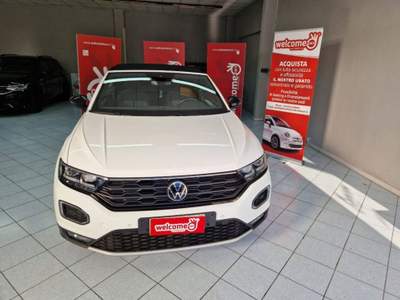 Volkswagen T-Roc T-Roc Cabriolet 1.0 tsi Style Bianco usata Sassari