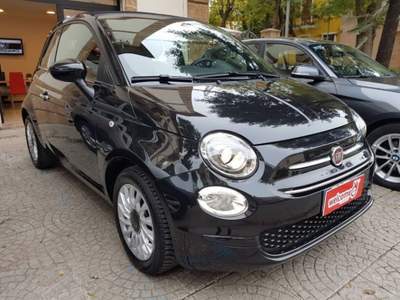 Fiat 500 1.2 lounge Cabrio Nero usata Sassari