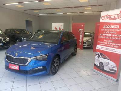 Skoda Scala 1.0 tsi Ambition 115cv Blu/Azzurro usata Sassari