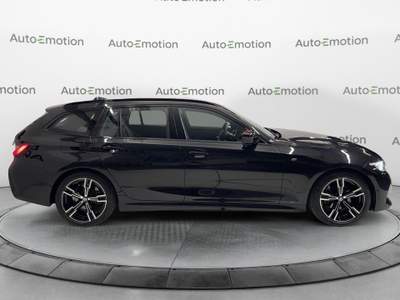 BMW Serie 3 320d 320d 48V Touring Msport Nero usata Busto Arsizio