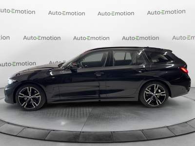 BMW Serie 3 320d 320d 48V Touring Msport Nero usata Busto Arsizio