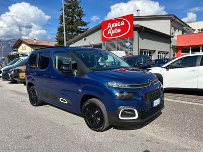 Citroen Berlingo Berlingo BlueHDi 130 S&S Combi Feel N1 5 POSTI + AUTOCARRO + MOLTI ACCESSORI Blu/Azzurro usata Lavis