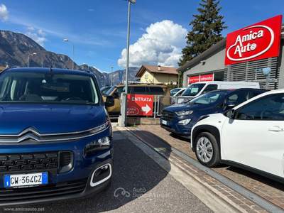 Citroen Berlingo Berlingo BlueHDi 130 S&S Combi Feel N1 5 POSTI + AUTOCARRO + MOLTI ACCESSORI Blu/Azzurro usata Lavis