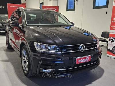 Volkswagen Tiguan 2.0 tdi Advanced R-Line Exterior Pack 150cv dsg Nero usata Sassari