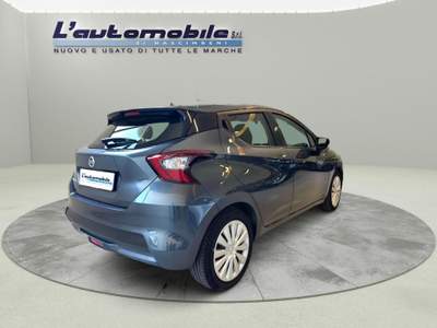 Nissan Micra IG-T 92 5 porte Acenta Grigio usata Ghedi