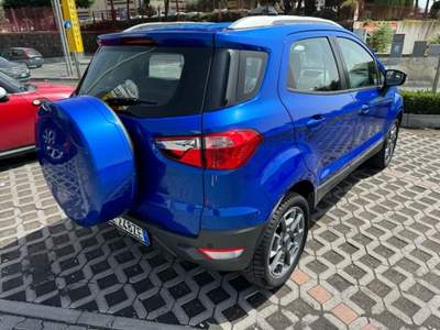 Ford EcoSport Tagliandata Blu/Azzurro usata Aci Bonaccorsi