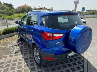 Ford EcoSport Tagliandata Blu/Azzurro usata Aci Bonaccorsi