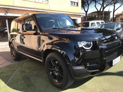 Land Rover Defender 110 2.0 SD4 240CV AWD Auto Nero usata Roma