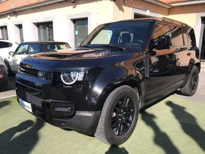 Land Rover Defender 110 2.0 SD4 240CV AWD Auto Nero usata Roma