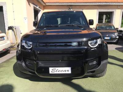 Land Rover Defender 110 2.0 SD4 240CV AWD Auto Nero usata Roma