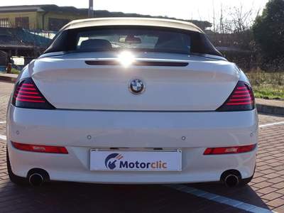 BMW Serie 6 635d d cat Cabrio Bianco usata Colognola ai Colli