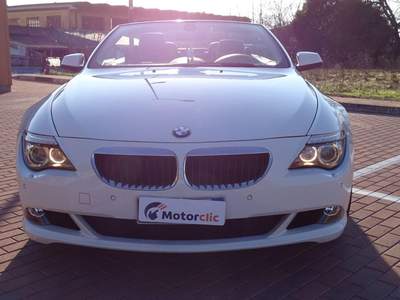 BMW Serie 6 635d d cat Cabrio Bianco usata Colognola ai Colli