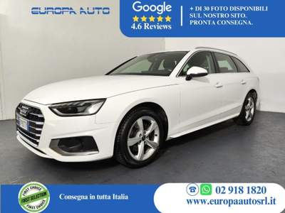 Audi A4 Avant 30 TDI/136 CV S tronic Business Advanced Bianco usata Paderno Dugnano
