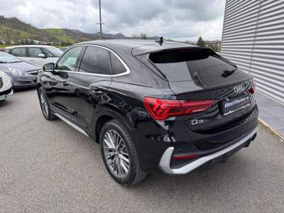 Audi Q3 SPB 35 TFSI S tronic S line Sline Sportback s-line Nero usata Sant'Angelo in vado