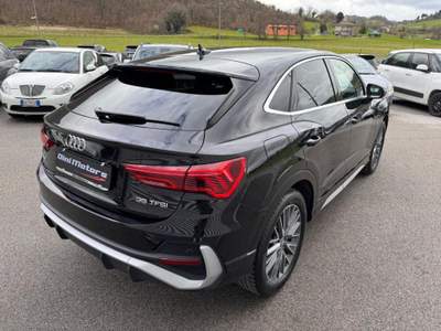 Audi Q3 SPB 35 TFSI S tronic S line Sline Sportback s-line Nero usata Sant'Angelo in vado