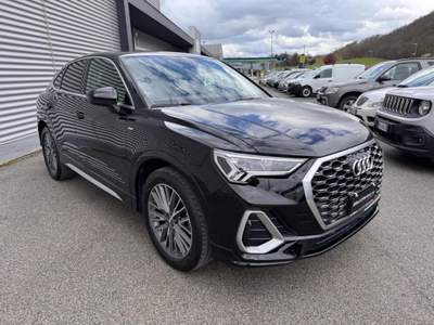Audi Q3 SPB 35 TFSI S tronic S line Sline Sportback s-line Nero usata Sant'Angelo in vado