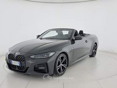 BMW Serie 4 420d 420d 48V Cabrio Msport Nero usata Reggio nell'Emilia