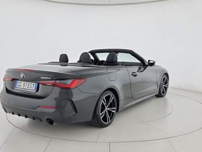 BMW Serie 4 420d 420d 48V Cabrio Msport Nero usata Reggio nell'Emilia