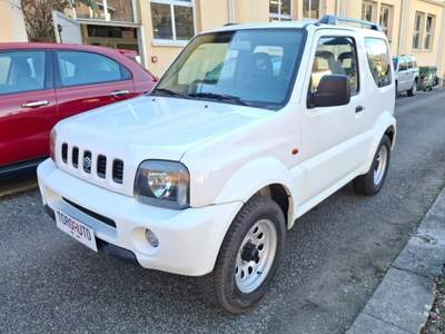 Suzuki Jimny 1.3i 16V cat 4WD JLX NEOPATENTATO Bianco usata Varallo
