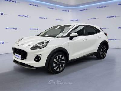 Ford Puma Puma 1.0 Ecoboost Hybrid 125 Cv S&amp;S Titanium Bianco usata Cassola