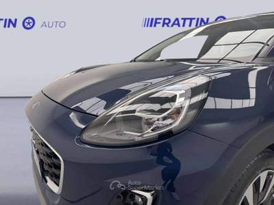 Ford Puma Puma 1.0 Ecoboost Hybrid 125 Cv S&amp;S Aut. Titanium Blu/Azzurro usata Cassola