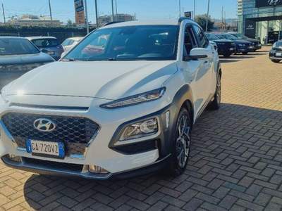 Hyundai Kona HEV 1.6 DCT XPrime Bianco usata Savona