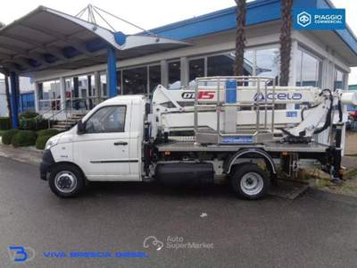 Piaggio Porter NP6 1.5 PLM-RG Long Range CNG PIATTAFORMA AEREA Bianco usata Settala