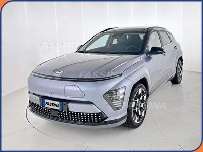 Hyundai Kona EV 65.4 KWh XClass Special Edition Premium Blu/Azzurro usata Milano