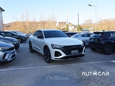 Audi Q8 Q8 e-tron 55 quattro S line edition Bianco usata Carsoli