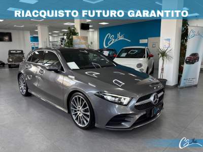 Mercedes-Benz Classe A 200D AMG LINE auto TETTO APRIBILE Grigio usata Carlentini