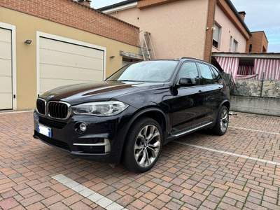 BMW X5 Unico proprietario, tagliandi BMW, 7 posti Blu/Azzurro usata Lonigo