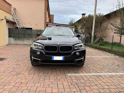 BMW X5 Unico proprietario, tagliandi BMW, 7 posti Blu/Azzurro usata Lonigo