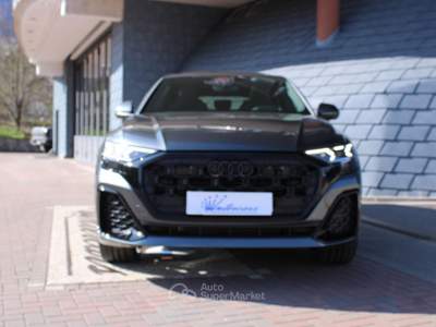 Audi Q8 SUV 50TDI quattro 3xSline-TETTO-23-HeadUp-GANCIO Grigio usata Denno