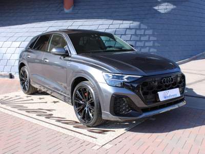 Audi Q8 SUV 50TDI quattro 3xSline-TETTO-23-HeadUp-GANCIO Grigio usata Denno