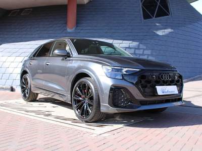 Audi Q8 SUV 50TDI quattro 3xSline-TETTO-23-HeadUp-GANCIO Grigio usata Denno