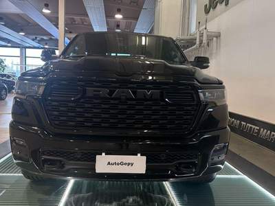 RAM 1500 3.0L 420cv BIGHORN-GPL-GANCIO-COPRICASSONE Nero usata Reggio nell'Emilia