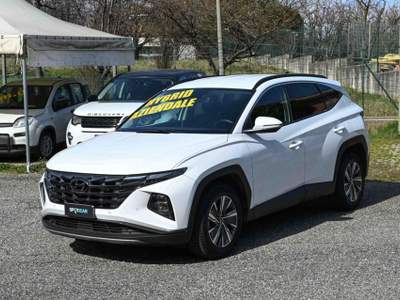 Hyundai Tucson 1.6 HEV Exellence Lounge Pack auto. Bianco usata Pianezza