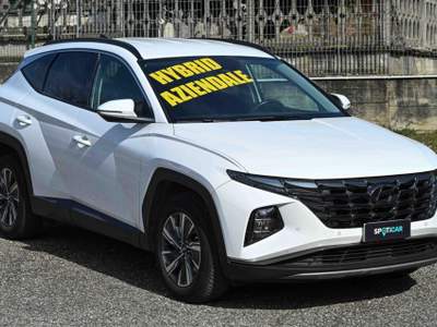 Hyundai Tucson 1.6 HEV Exellence Lounge Pack auto. Bianco usata Pianezza