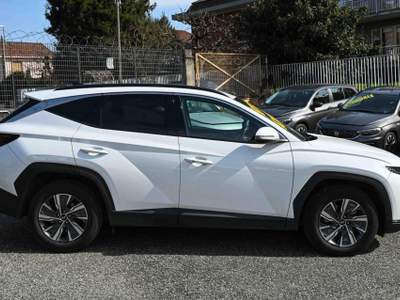Hyundai Tucson 1.6 HEV Exellence Lounge Pack auto. Bianco usata Pianezza